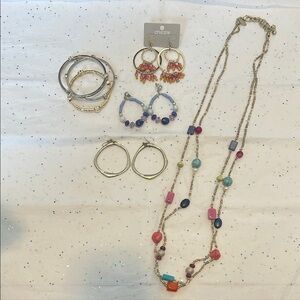 Chico's Gold & Multicolor Bundle